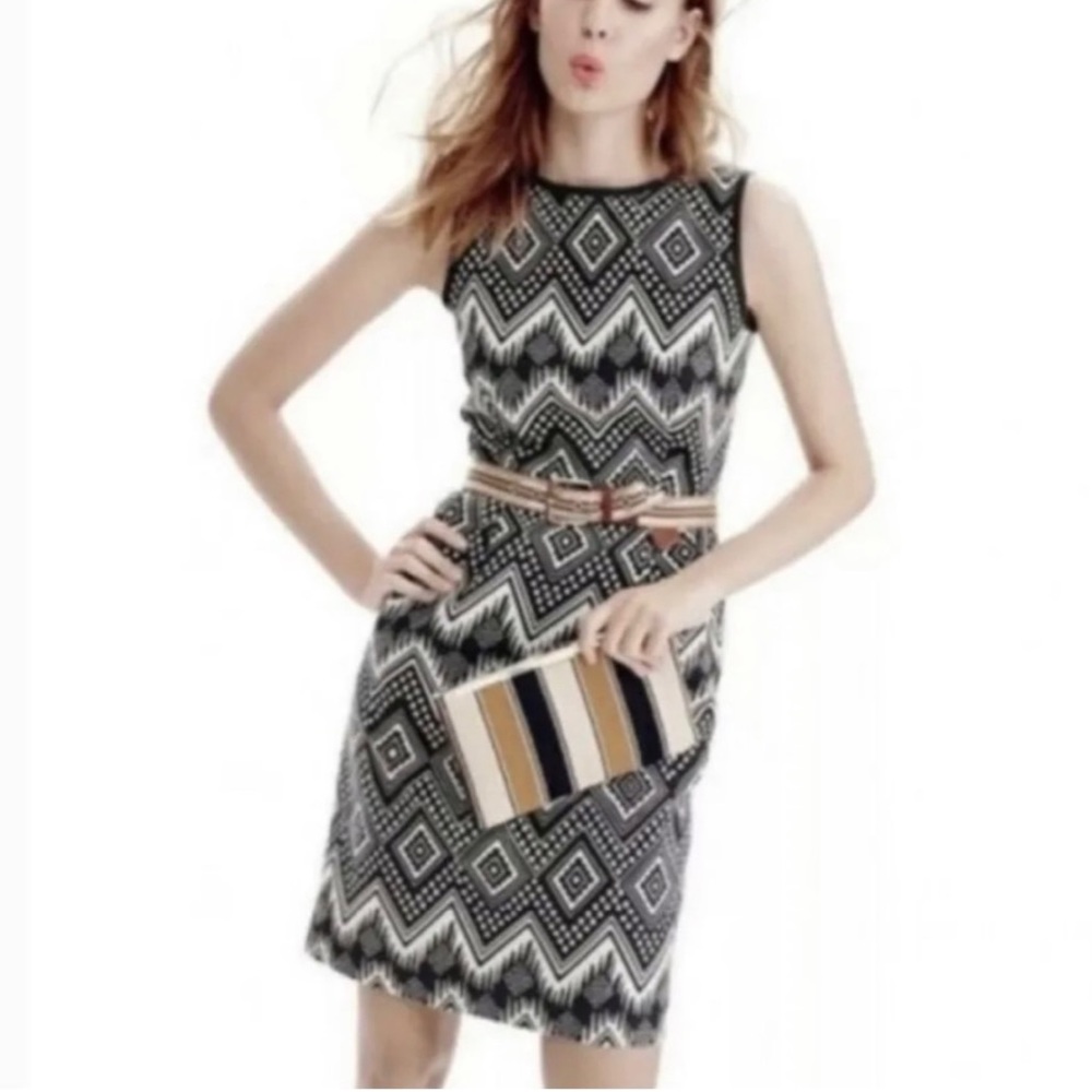 J. Crew Size 8 Aztec Dress